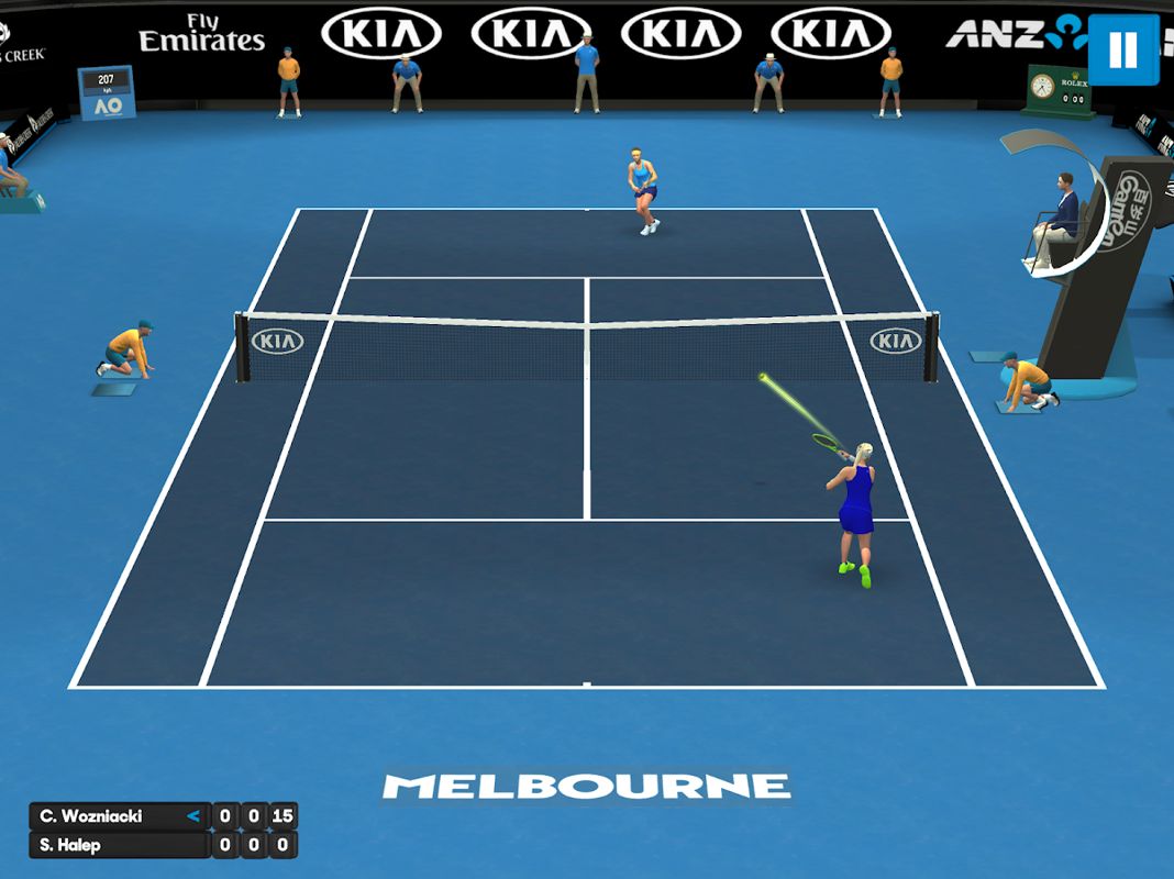 AO Tennis Screenshot (Google Play)