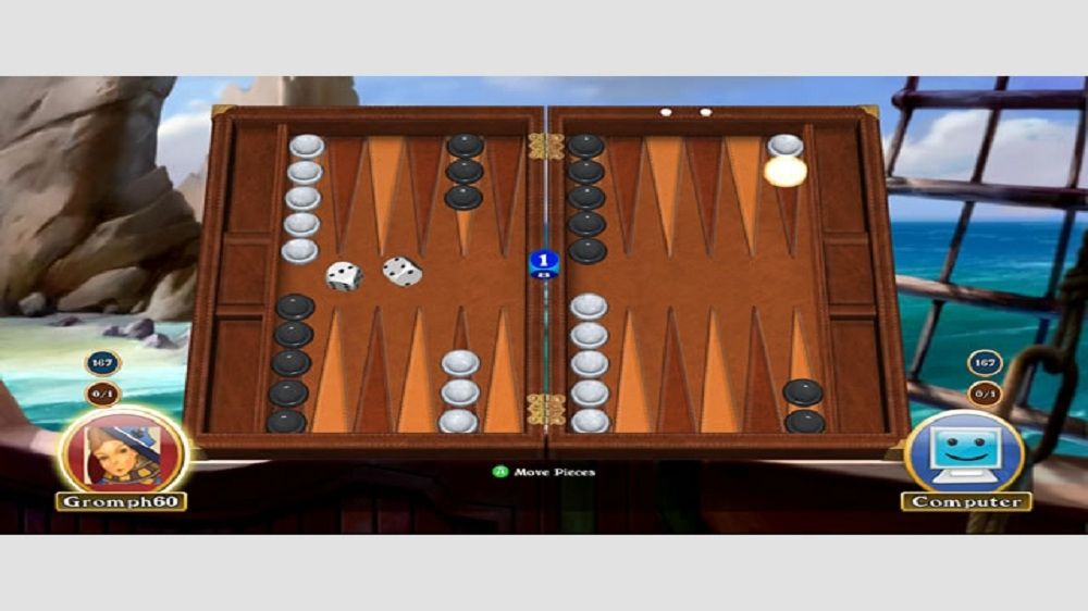 Hardwood Backgammon Screenshot (Xbox.com)