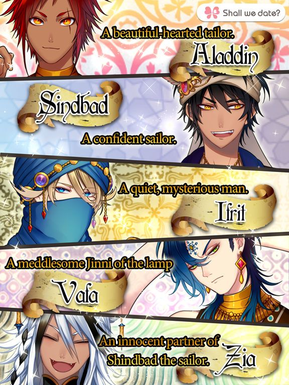Arabian Dreams: Shall We date? Screenshot (iTunes Store)