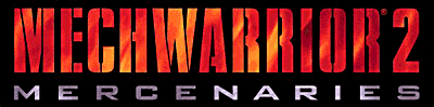 MechWarrior 2: Mercenaries Logo (NUKE Computer Gaming Special Feature (preview), 1996-08-02)