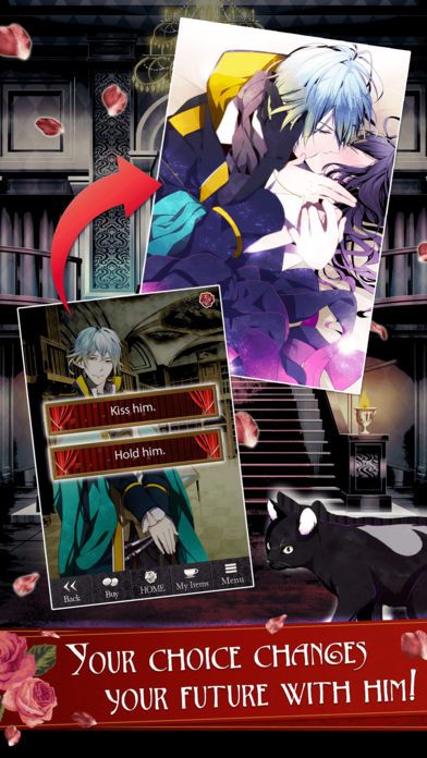 Blood in Roses: Shall We date? Screenshot (iTunes Store)
