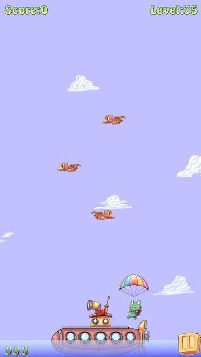 Parachute Frog Screenshot (iTunes Store)