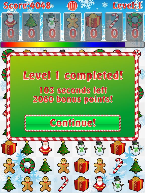 Xmas Jewels 2 Screenshot (iTunes Store)