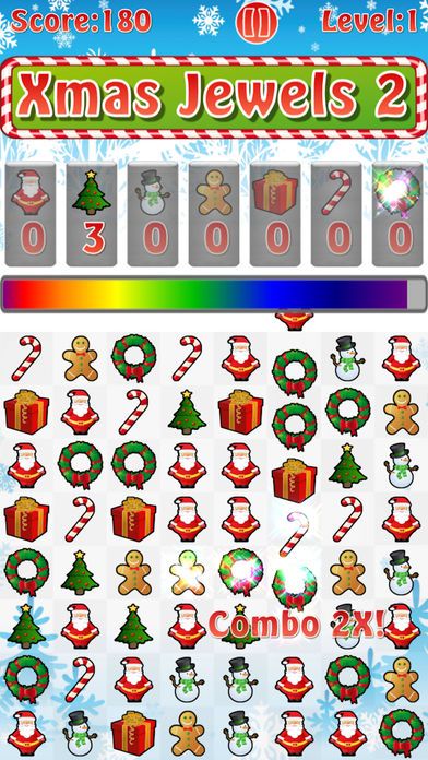 Xmas Jewels 2 Screenshot (iTunes Store)