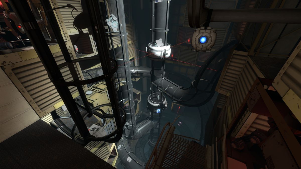 Portal 2 Screenshot (Thinkwithportals.com, 2016): Sabotage Darkness - 2