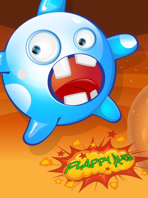 Flappy Alien Screenshot (iTunes Store)