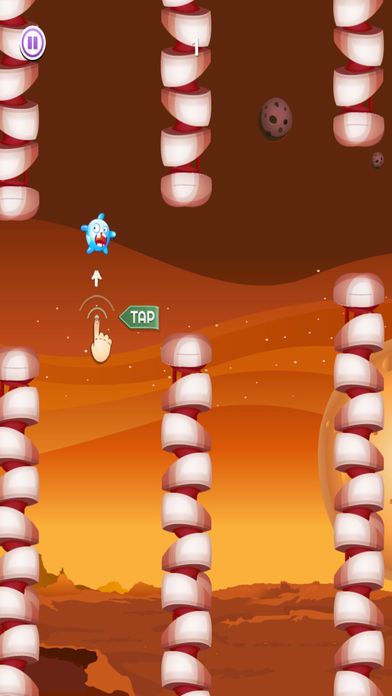 Flappy Alien Screenshot (iTunes Store)