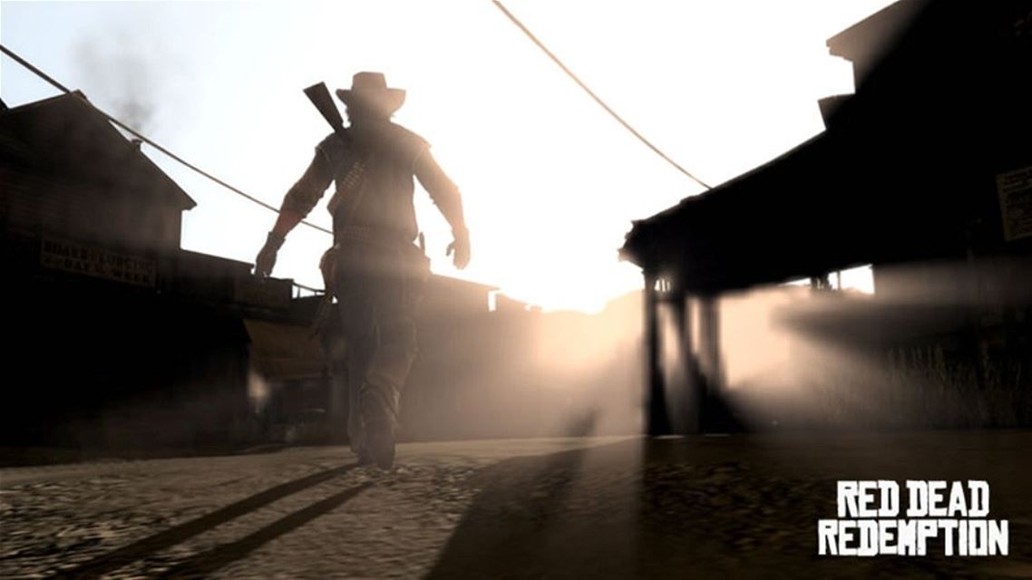 Red Dead Redemption Screenshot (Xbox.com product page): Sunrise stroll