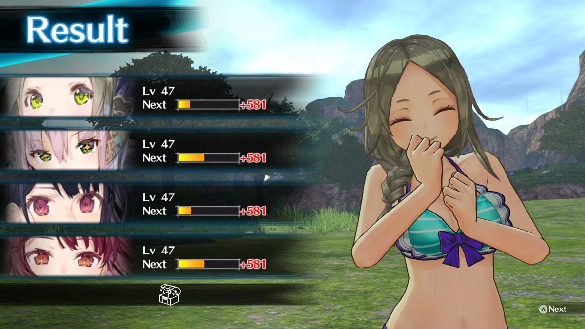 Atelier Firis: The Alchemist and the Mysterious Journey - Costume: Sky Blue Papillon Screenshot (Steam)