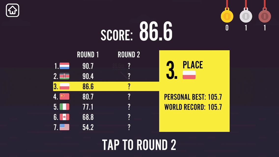 Throw2Rio Screenshot (Google Play)