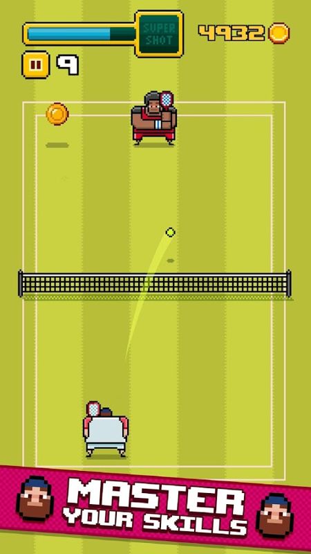 Timber Tennis Screenshot (Google Play)