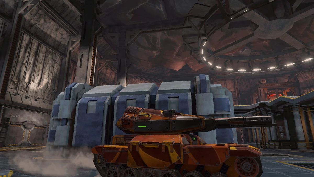 Tanki X: Mercenary Flamethrower Screenshot (Steam)
