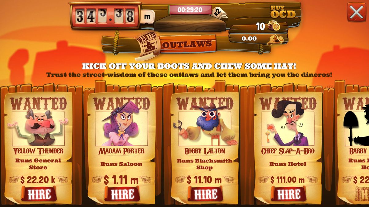 Wild West Saga: Idle Tycoon Screenshot (Steam)