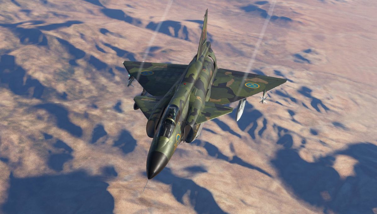 DCS World: AJS-37 Viggen - 16-2 Red Flag Campaign Screenshot (Steam)