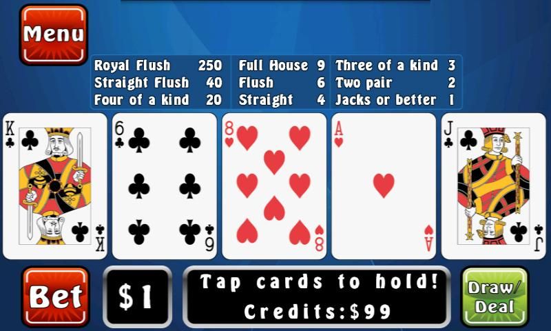 Poker Fever Screenshot (Google Play)