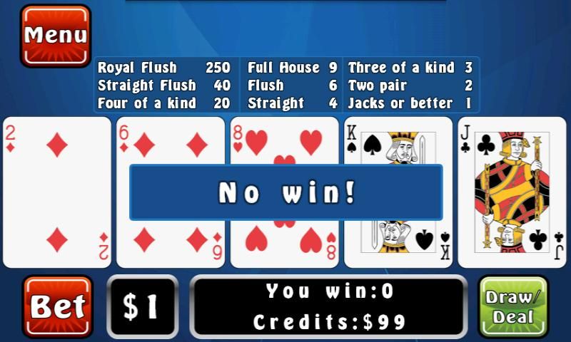 Poker Fever Screenshot (Google Play)