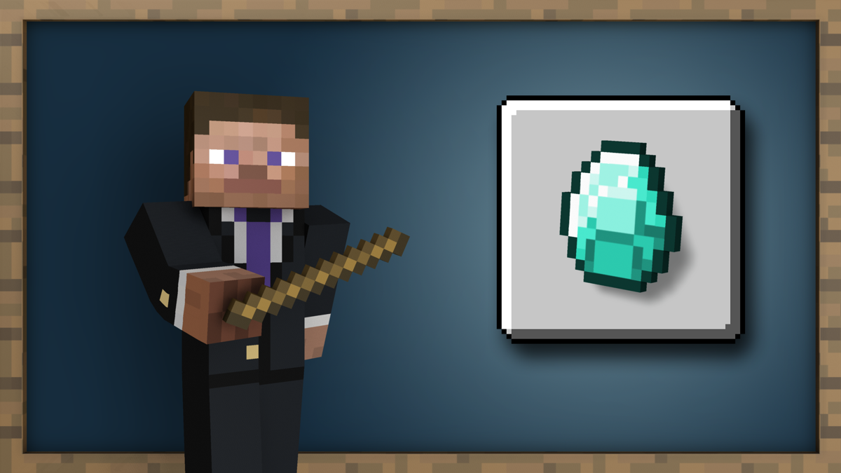 Minecraft: PlayStation 4 Edition Other (Official Xbox Live achievement art): Diamonds to you!