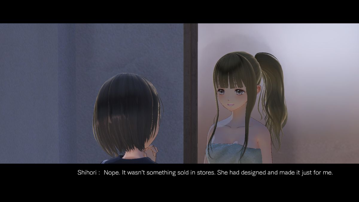 Blue Reflection: Bath Towels Set B (Yuzu, Shihori, Kei) Screenshot (Steam)