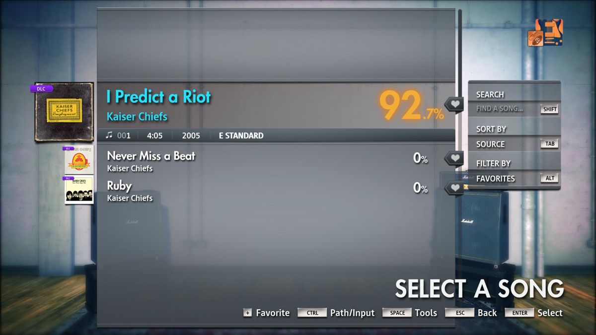 Rocksmith: All-new 2014 Edition - Kaiser Chiefs: I Predict a Riot Screenshot (Steam)