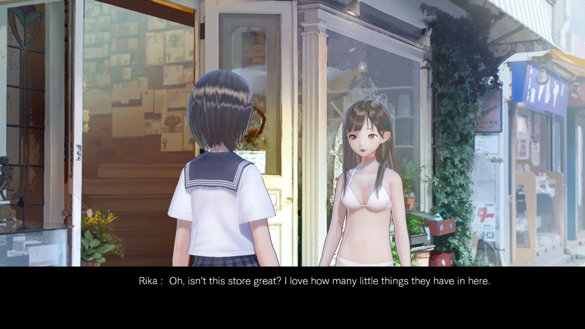 Blue Reflection: Vacation Style Set E (Rin, Kaori, Rika) Screenshot (Steam)