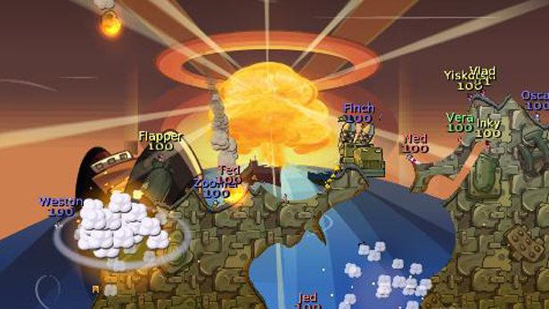 Worms: Battle Islands Screenshot (PlayStation.com)