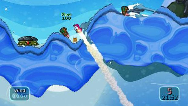 Worms: Battle Islands Screenshot (PlayStation.com)