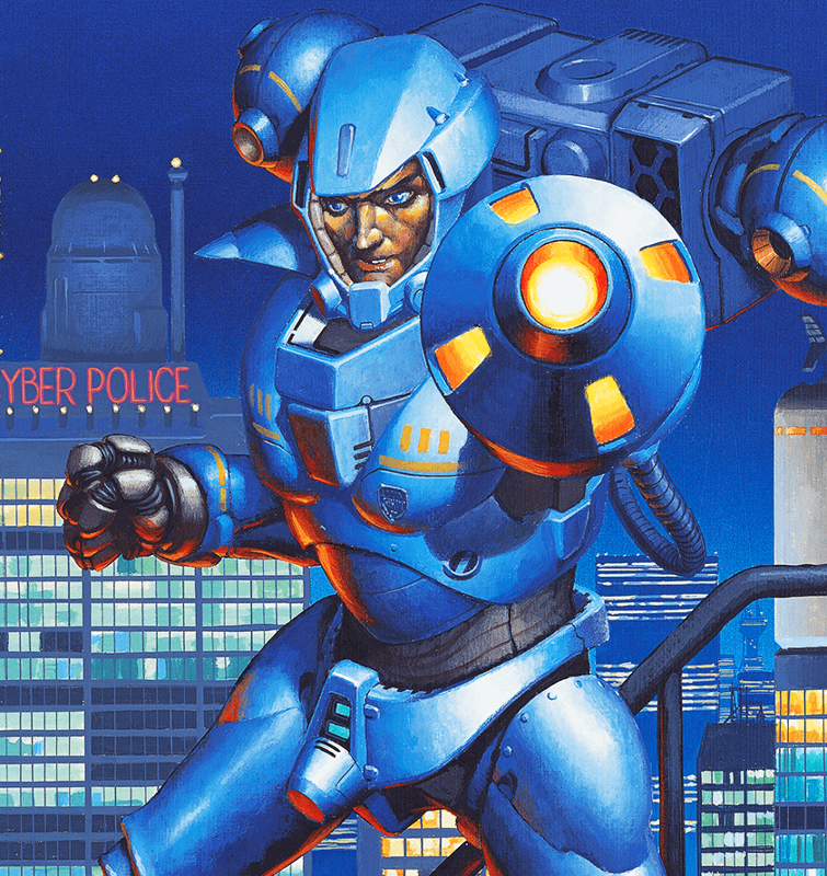 ESWAT: City under Siege Other (Sega Forever page)