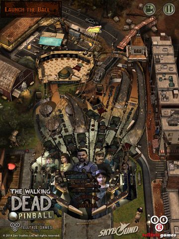 The Walking Dead Pinball Screenshot (iTunes Store)