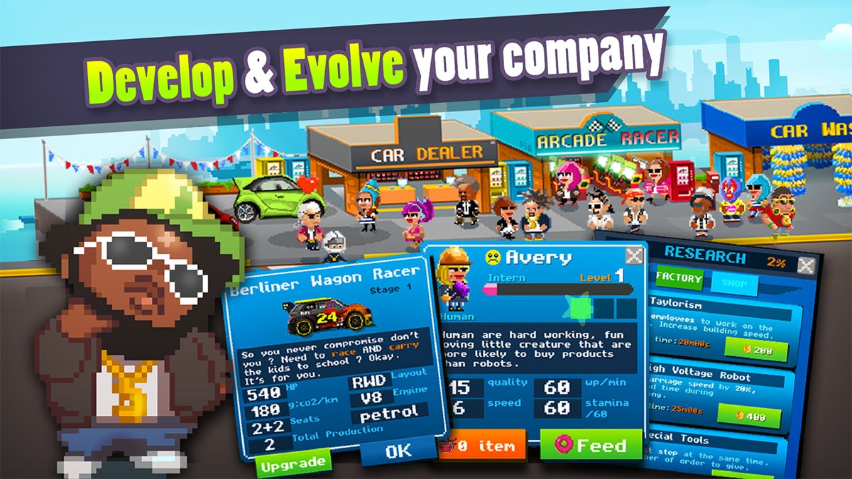 Motor World: Car Factory Screenshot (Google Play)