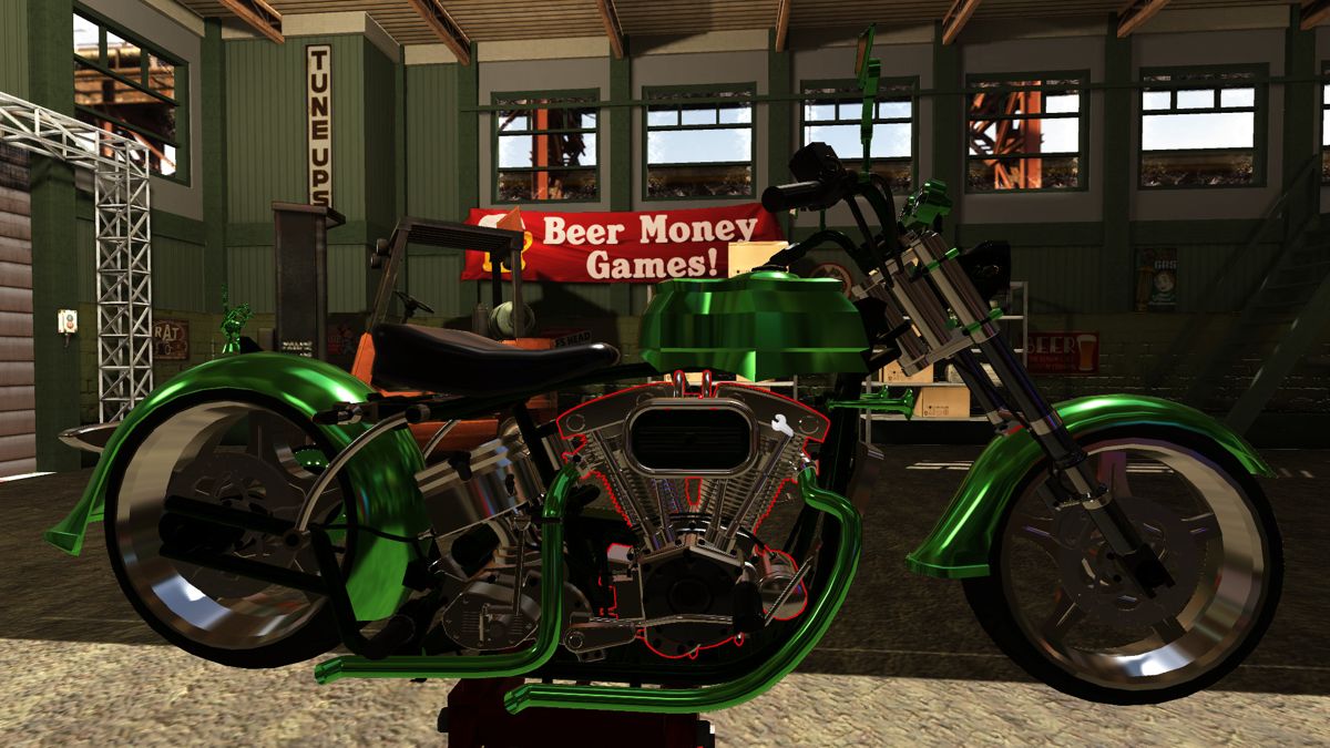 Motorbike Garage Mechanic Simulator Screenshot (Steam)