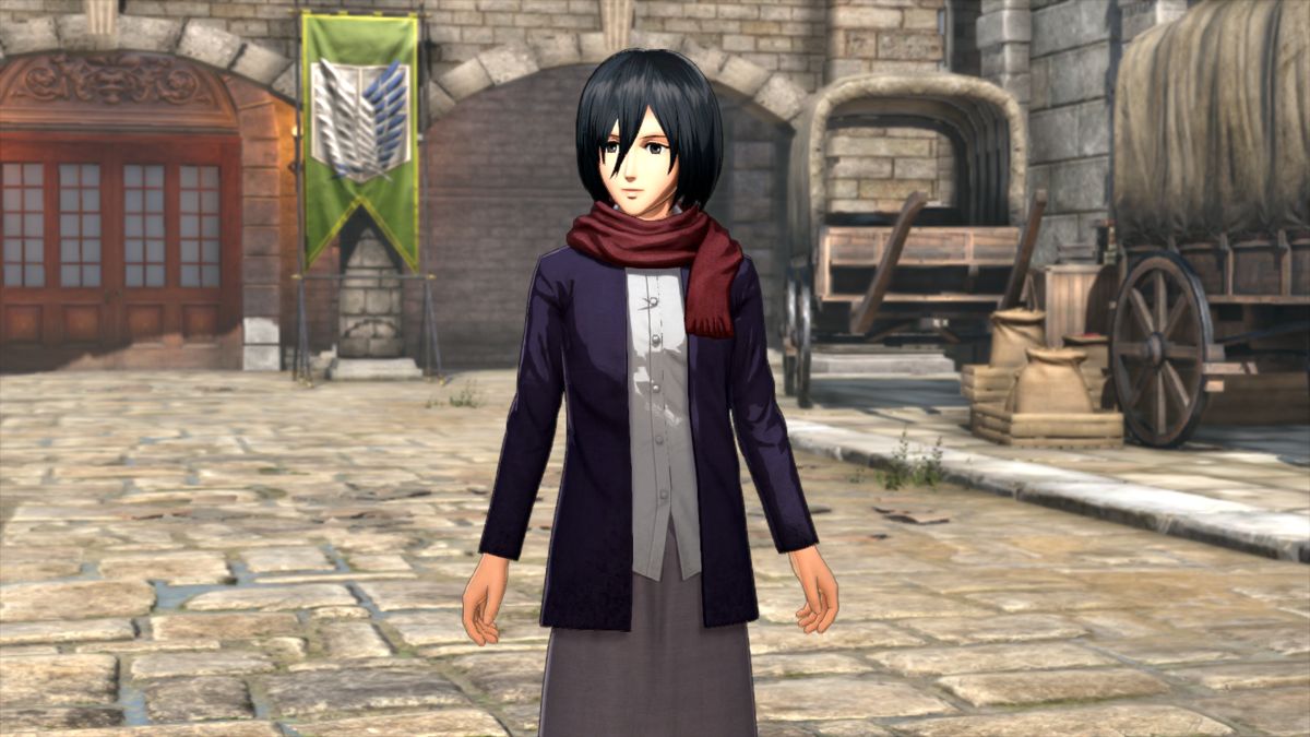 Attack on Titan 2: Mikasa & Armin Plain Clothes Outfit Early Release Screenshot (Steam)