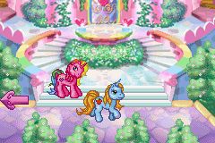 My Little Pony: Crystal Princess - The Runaway Rainbow Screenshot (Official promotional shots (GBA version))