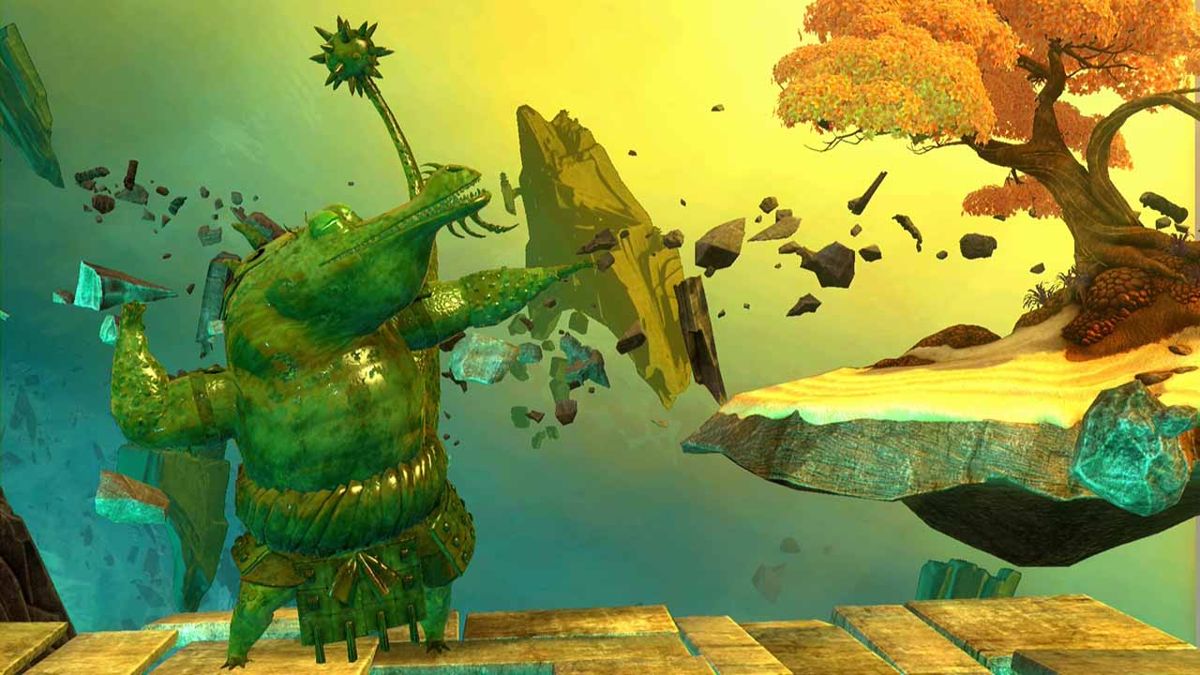 Kung Fu Panda: Showdown of Legendary Legends - Jombie Porcupine and Jombie Master Croc Screenshot (Steam)