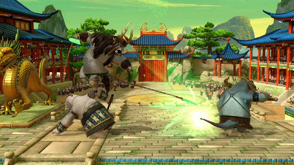 Kung Fu Panda: Showdown of Legendary Legends - Kai and Master's Garden Screenshot (Steam)
