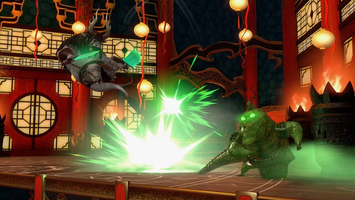 Kung Fu Panda: Showdown of Legendary Legends - Jombie Porcupine and Jombie Master Croc Screenshot (Steam)