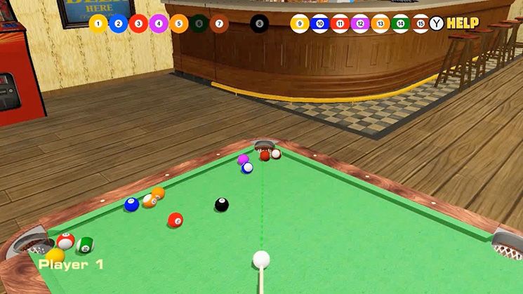 Pool Screenshot (Nintendo.com)