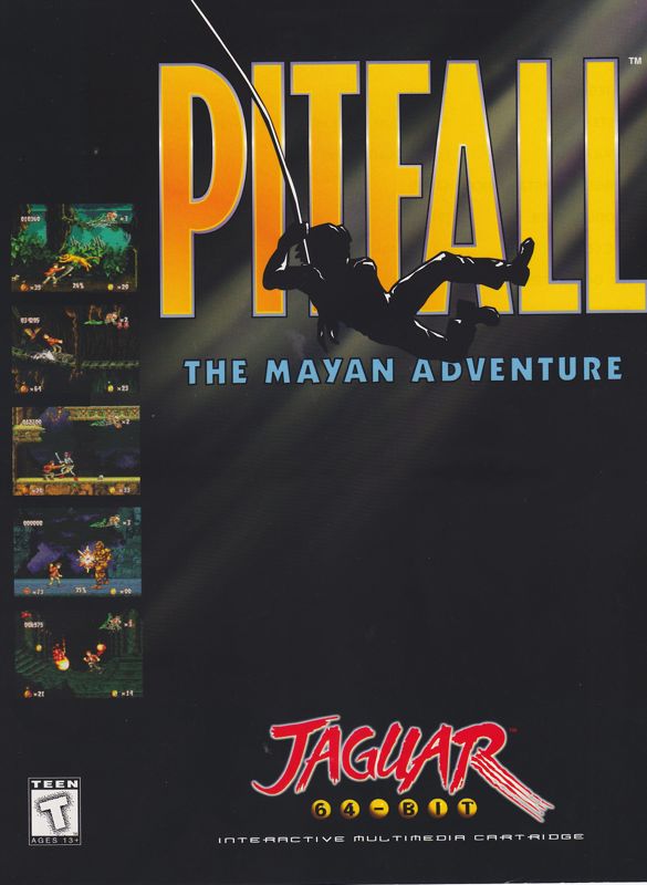 Pitfall: The Mayan Adventure Other (8 1/2" X 11" Mini-Poster/Sales Flyer): 8 1/2" X 11" Mini-Poster/Sales Flyer Front