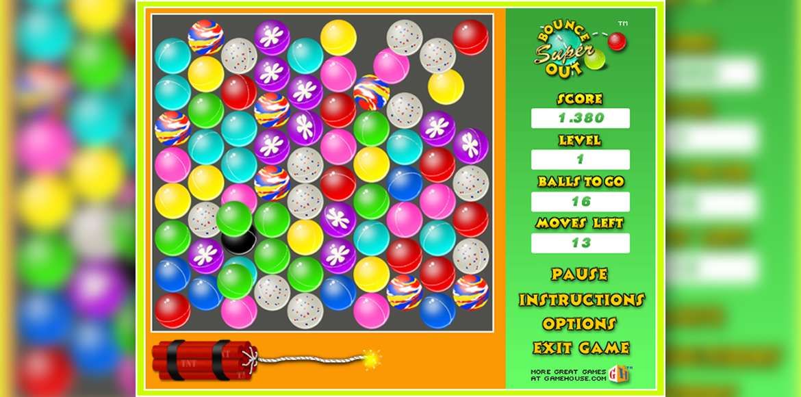 Super Bounce Out! Screenshot (Gamehouse website (2018)): super-bounce-out_screenshot_3