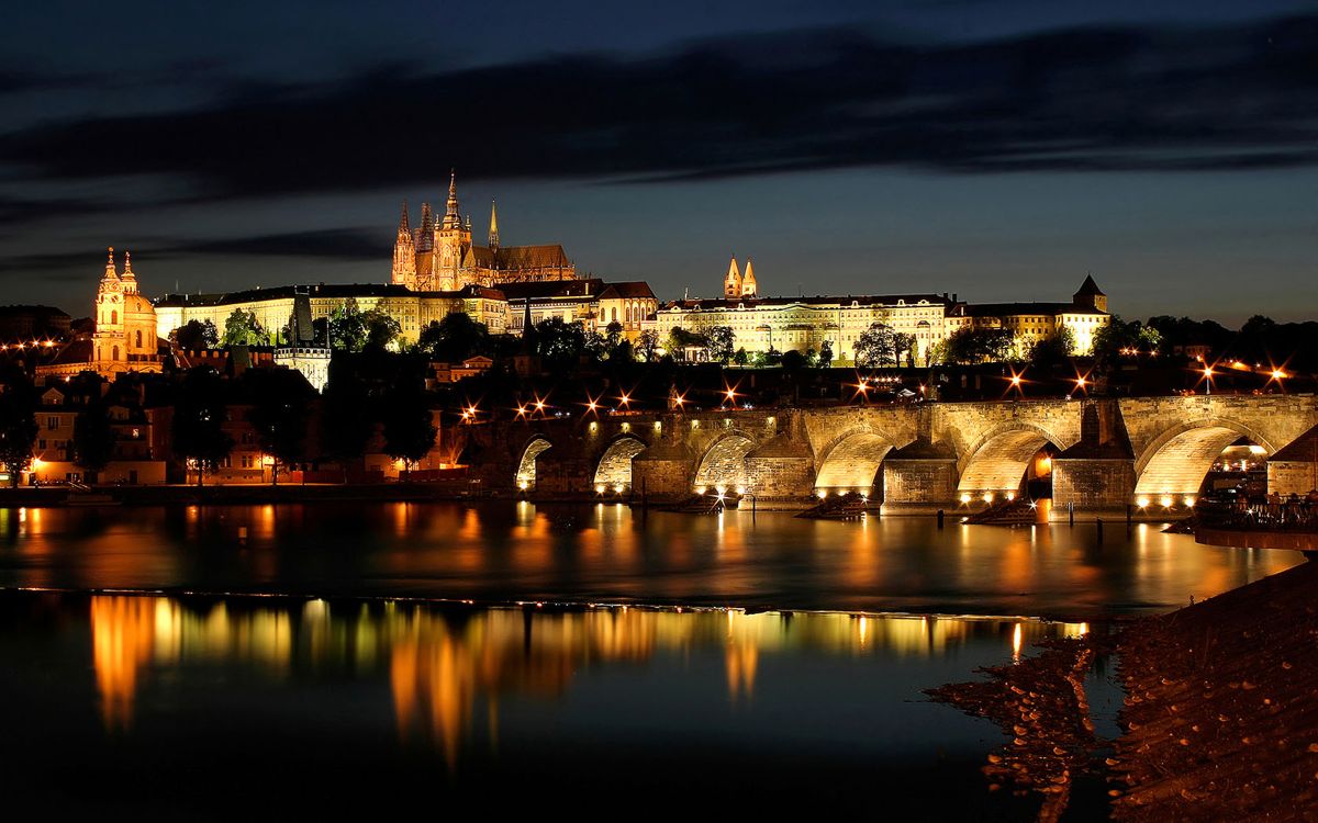 The Mysterious City: Golden Prague Wallpaper (The Mysterious City: Golden Prague - Wallpapers): wallpaper_12_wide