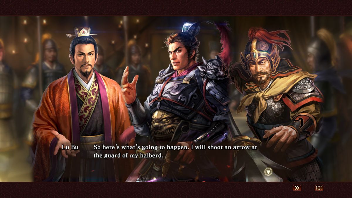 Romance of the Three Kingdoms XIII: Fame and Strategy Expansion Pack Bundle - Official added Events 4: Eiji Yoshikawa "Lu Bu's Peace", "Hero or Coward" and "Death of Cao Cao" Screenshot (Steam)