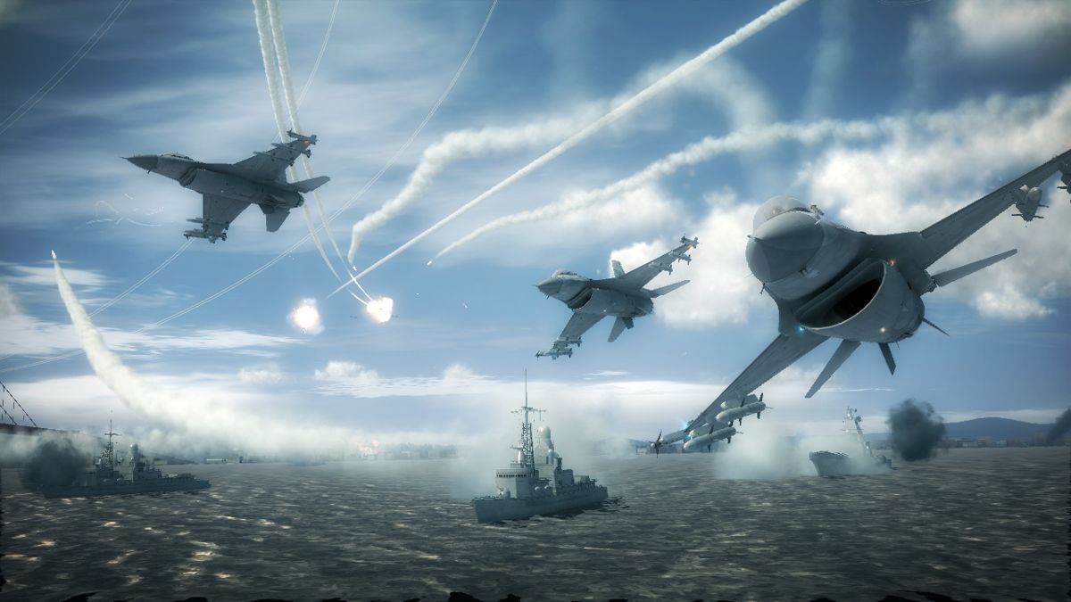 Ace Combat 6: Fires of Liberation Screenshot (Official Web Site): Army vs Army