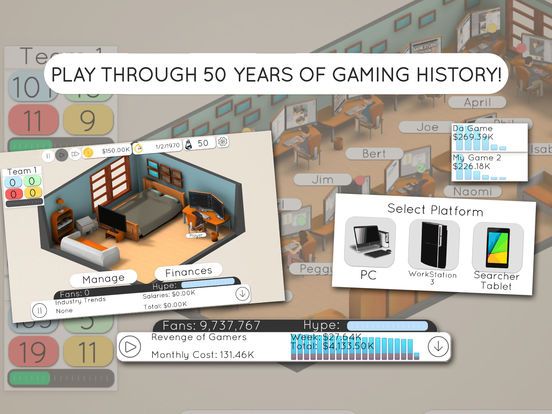 Game Studio Tycoon 2 Screenshot (iTunes Store)