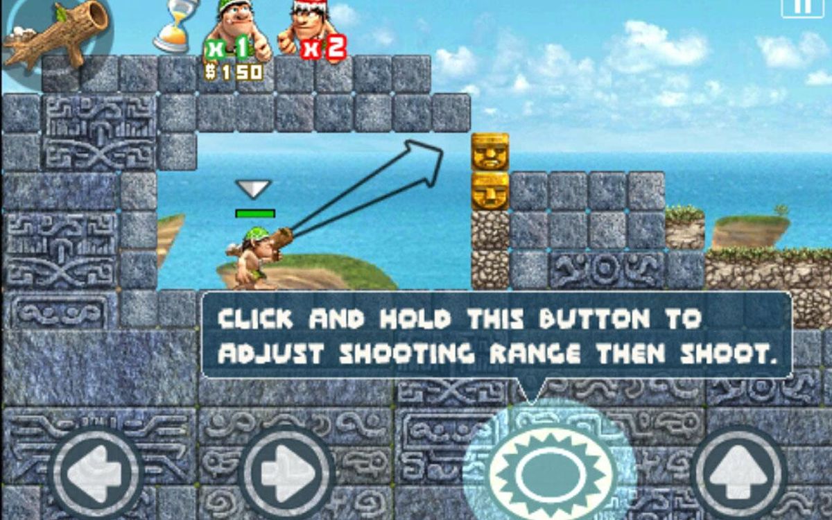 Stone Wars Arcade Screenshot (Google Play)