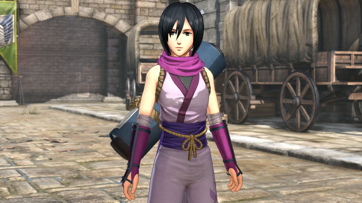 Attack on Titan 2: Mikasa Costume - Ninja Outfit official promotional image  - MobyGames