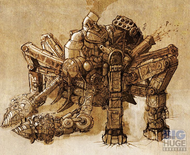 Rise of Nations: Rise of Legends Concept Art (Big Huge Games website - concept art (2005))