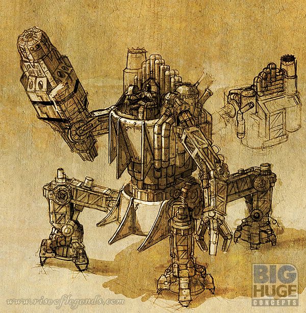 Rise of Nations: Rise of Legends Concept Art