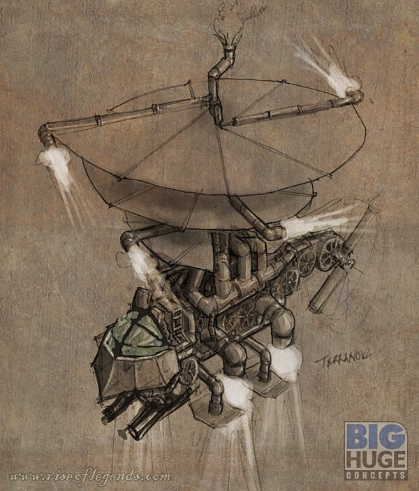 Rise of Nations: Rise of Legends Concept Art