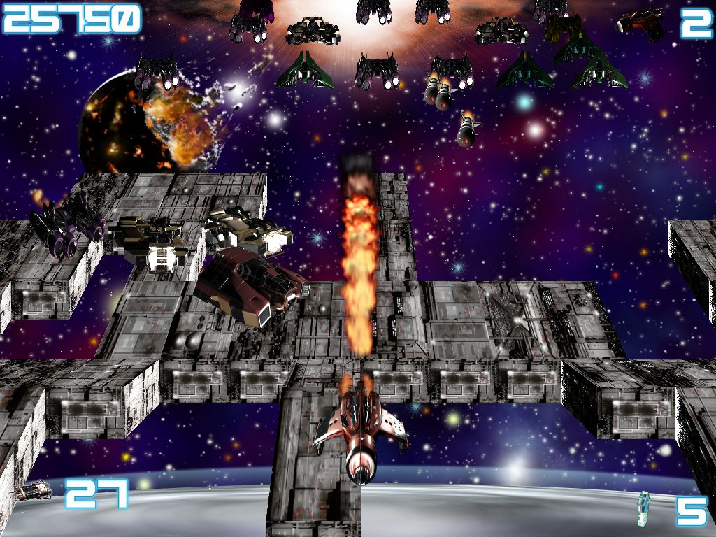 3D Galaxy Fighters Screenshot (Official promotional shots)