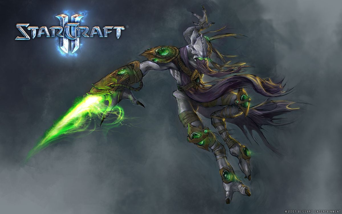 StarCraft II: Wings of Liberty Wallpaper (Official website - wallpapers (2007)): Zeratul