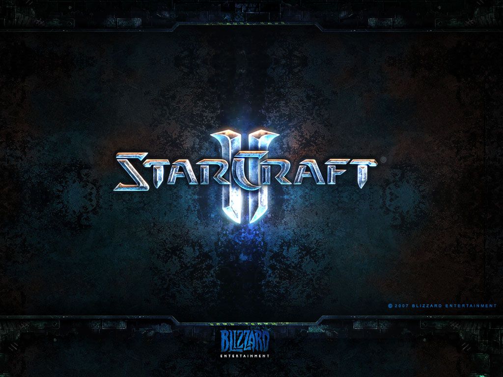 StarCraft II: Wings of Liberty Wallpaper (Official website - wallpapers (2007)): Logo